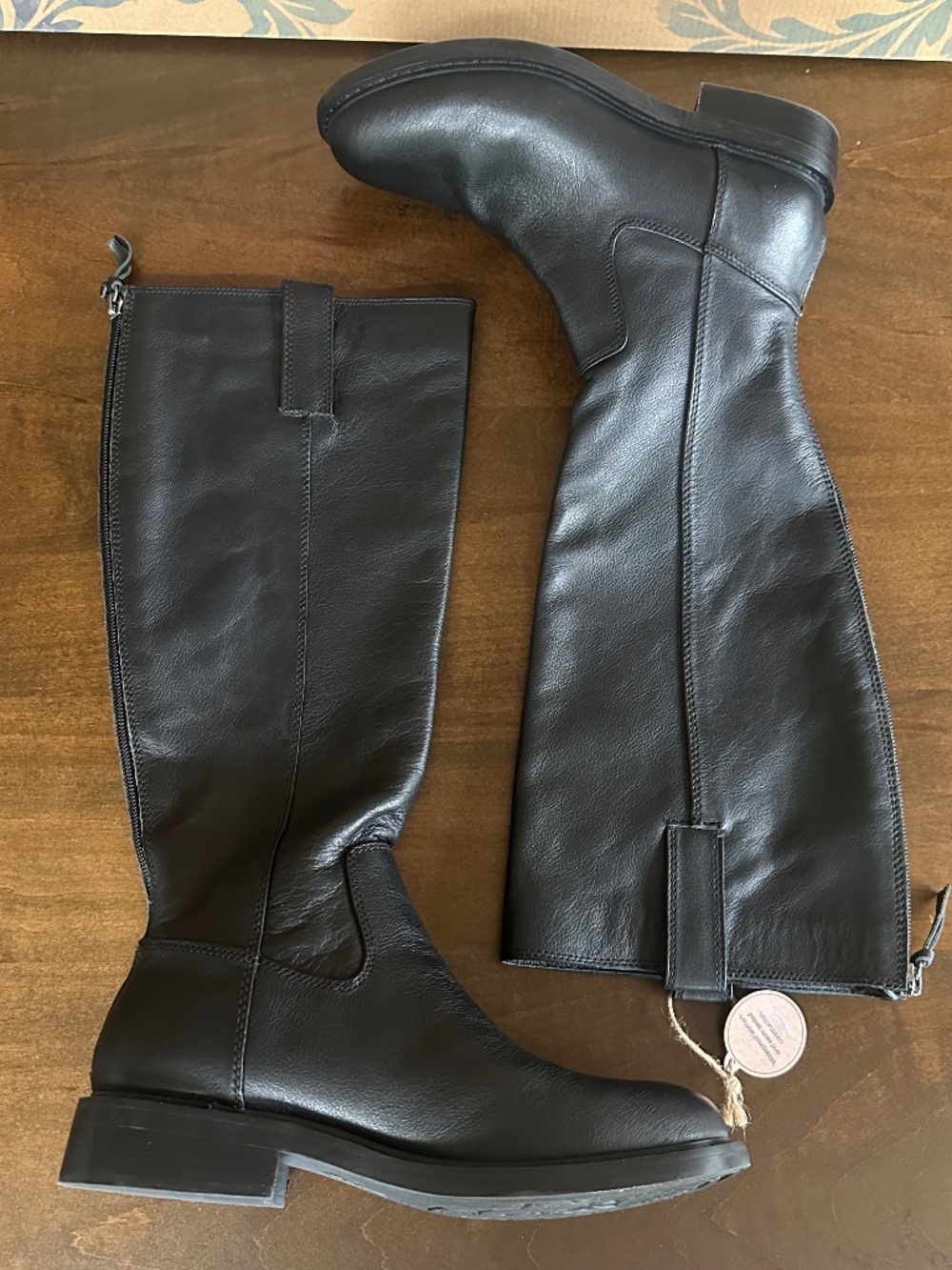 Sofft Samantha III Water Resistant Boot Knee High Black Women's Size 7 NEW $260